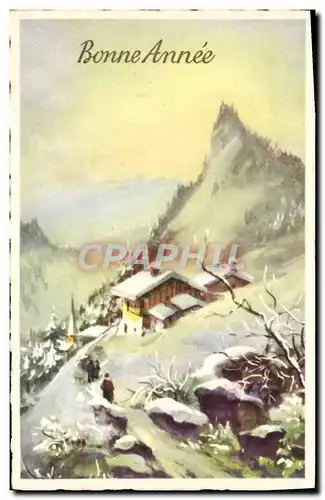 Cartes postales Fantaisie Bonne annee