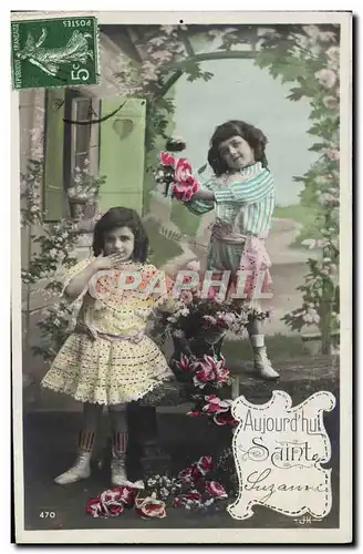 Cartes postales Fantaisie Enfants Aujourdhui Sainte Suzanne