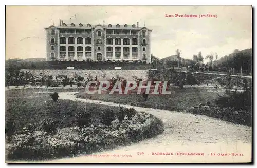 Cartes postales Barbazan Le Grand Hotel