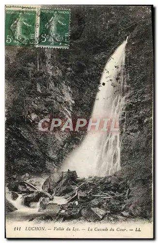 Cartes postales Luchon Vallee Du Lus la Cascade Du Coeur