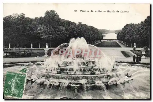 Cartes postales Parc De Versailles Bassin De Latone