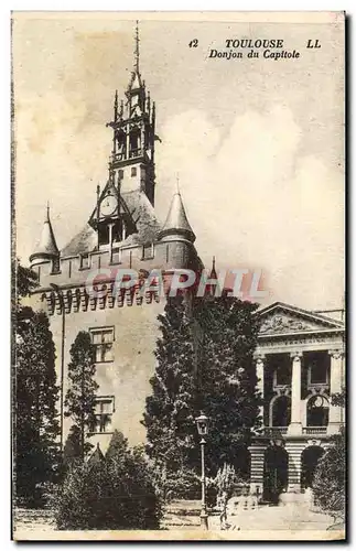 Cartes postales Toulouse Donjon Du Capitole