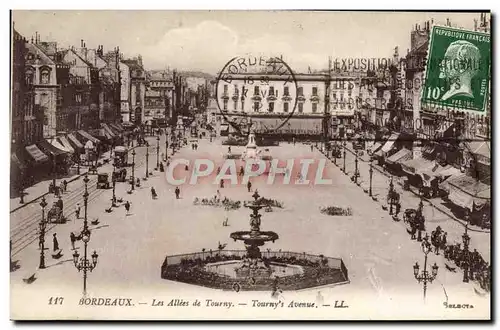 Cartes postales Bordeaux Les Allees De Tourny