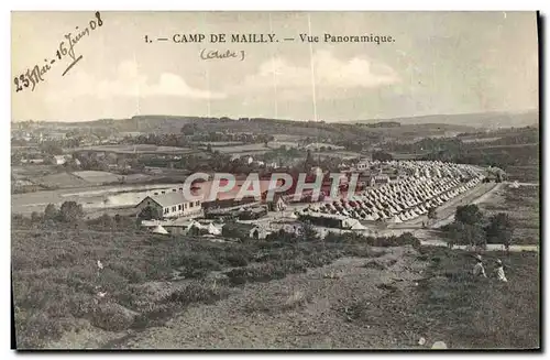 Cartes postales Camp De Mailly Vue Panoramique Militaria