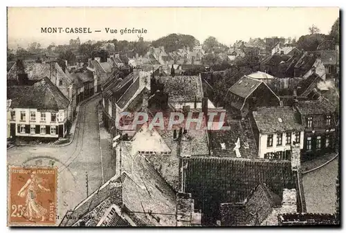 Cartes postales Mont Cassel Vue Generale