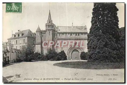 Cartes postales Ancienne Abbaye De Marmoutier Portail De Cosse