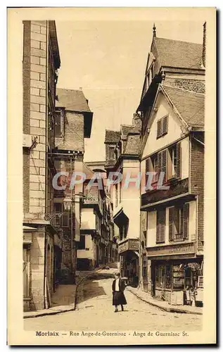 Cartes postales Morlaix Rue Ange De Guernisac