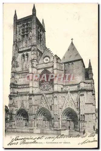 Cartes postales Meaux Catnedrale