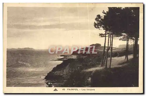 Cartes postales Paimpol Les Falaises