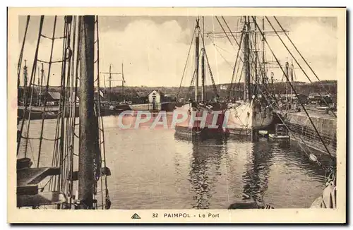 Cartes postales Paimpol Le Port Bateaux