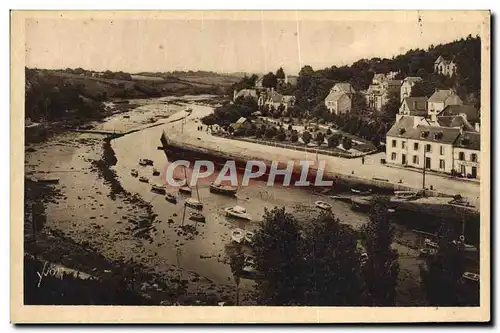 Cartes postales Bretagne Pont Aven L'Estuaire De I'Aven Et La Petit Port