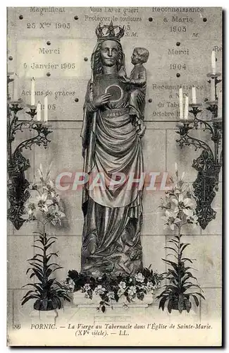 Cartes postales Pornic La Vierge Au Tabernacle Dans I&#39Eglise De Sainte Marie