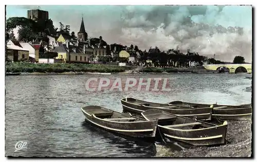 Cartes postales moderne Montrichard Vue Generale Et Les Bords Du Cher