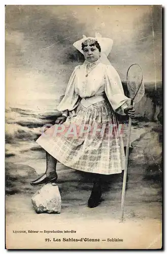 Cartes postales Les Sables D'Olonne Sablaise Folklore