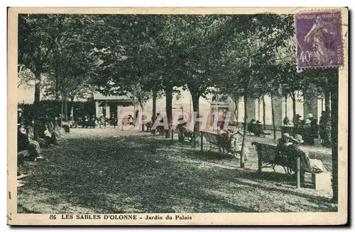 Cartes postales Les Sables D&#39Olonne Jardin Du Palais