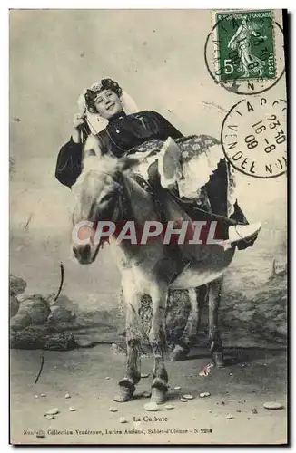Cartes postales La Culbute Nouvelle Collection Veundeenue Sables D'Olonne ane Mule folklore