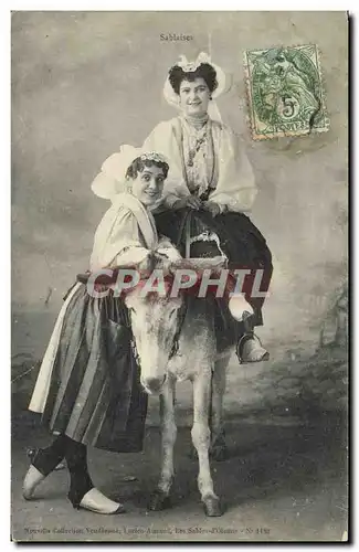 Cartes postales Sables D'Olonne Sablaises Folklore