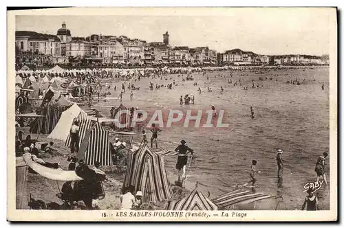 Cartes postales Les Sables D&#39Olonne La Plage