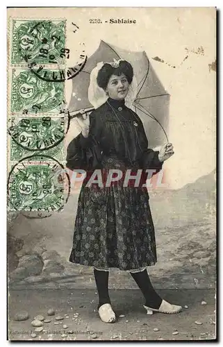 Cartes postales Les Sables D'Olonne Sablaise Folklore