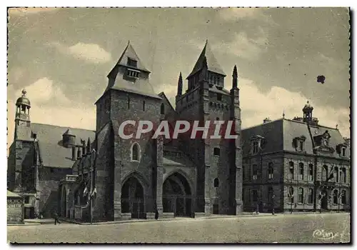 Cartes postales St Brieuc La Basilique Cathedrale