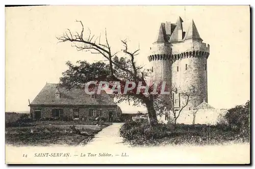 Cartes postales Saint Servan La Tour Solidor