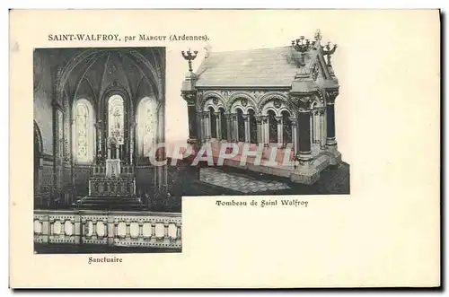Cartes postales Saint Walfroy Par Margut Sanctuaire Tombeau de Saint Walfroy