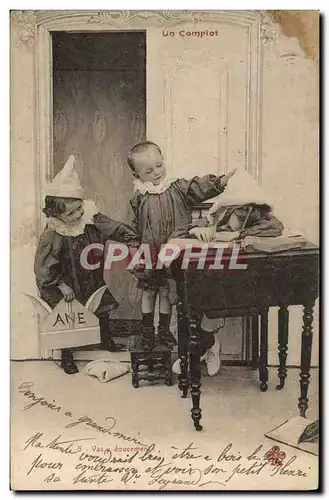 Cartes postales Fantaisie Enfants Vas y Doucemert