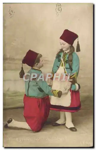 Cartes postales Enfants