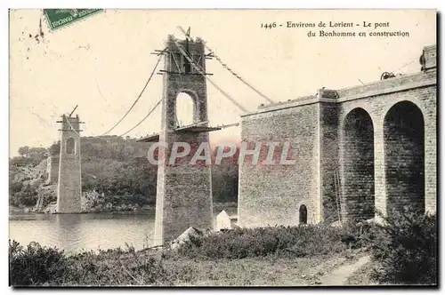 Cartes postales Environs de Loirent Le Pont Du Bonhomme En Construction