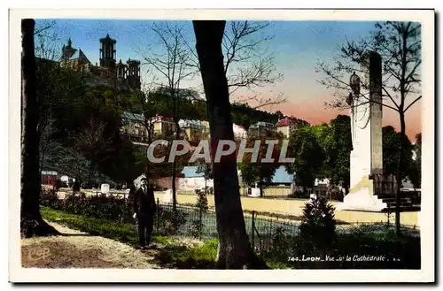 Cartes postales moderne Laon Vue Du La Cathedrale