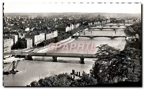 Cartes postales moderne Lyon Ponts Sur Le Rhone