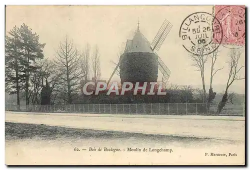 Cartes postales Bois De Boulogne Moulin De Longchamp Paris