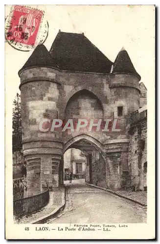 Cartes postales Laon La Porte D&#39Ardon