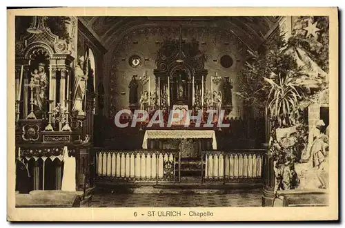 Cartes postales St Ulrich Chapelle