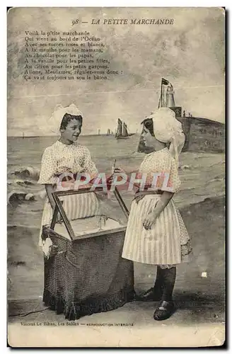 Cartes postales Les Petite Marchande Sables d&#39Olonne Folklore