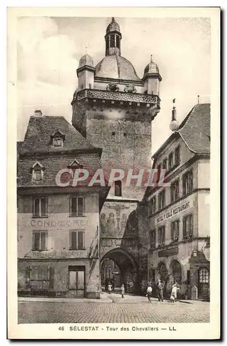 Cartes postales Selestat Tour Des Chevaliers