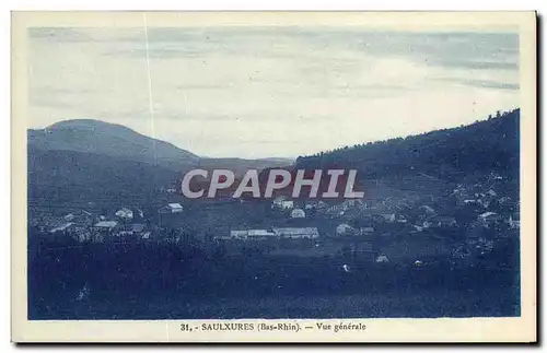 Cartes postales Saulxures Vue Generale