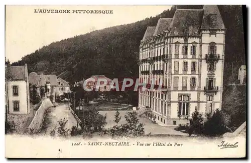 Cartes postales Saint Nectaire Vue Sur I&#39Hotel Du Parc