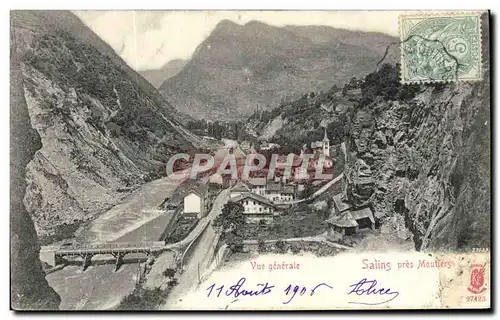 Cartes postales Vue Generale Salins Pres Moutiers