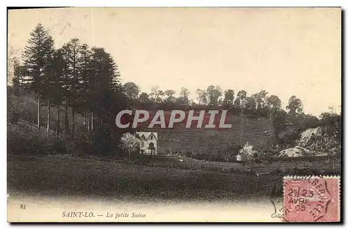 Cartes postales Saint Lo La Petite Suisse