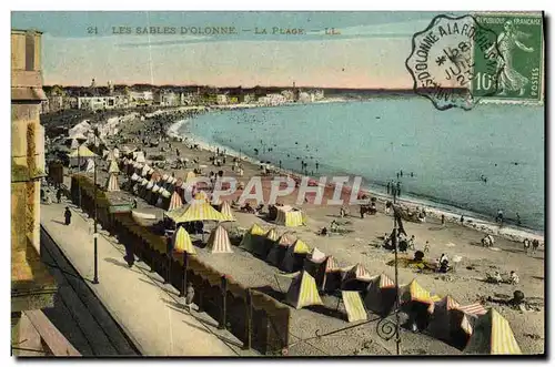Cartes postales Les Sables D'Olonne La Plage