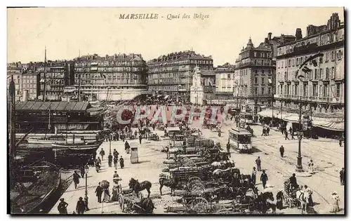 Cartes postales Marseille Quai Des Belges