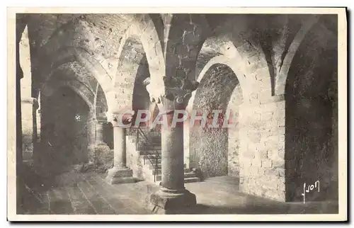 Cartes postales Mont Saint Michel Abbaye Crypte De I&#39Aquilon