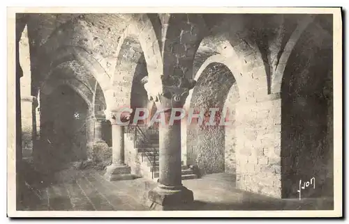 Cartes postales Mont Saint Michel Abbaye Crypte De I'Aquilon