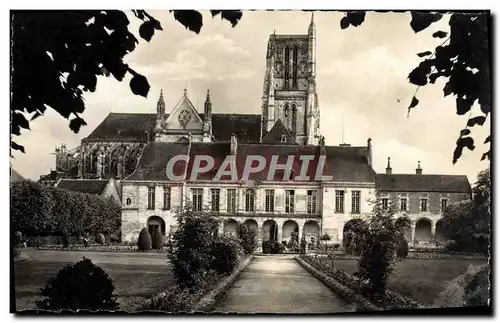 Cartes postales moderne Meaux Le Musee Et La Cathedrale Vus Du Jardin Bossuet