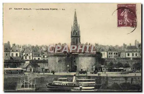 Cartes postales Saint Malo La Grande Porte