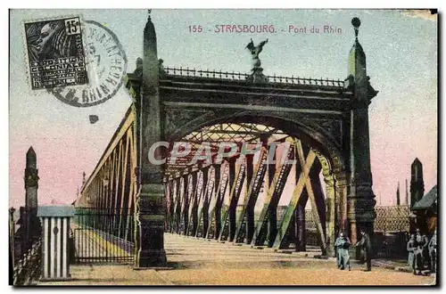 Cartes postales Strasbourg Pont Du Rhin