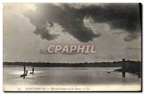 Ansichtskarte AK Saint Servan Effet De Nuages Sur La Rance