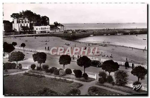 Cartes postales moderne St Quay Portrieux Le Jardin Et Le Port