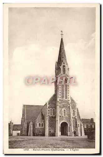 Cartes postales St Pierre Quiberon L&#39Eglise